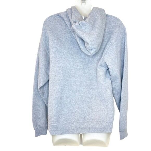 Jerzees Gray “Crazy Jeep Lady” Hooded Sweatshirt, size smal - Picture 2 of 4